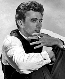 Is Nicotine Bad For You? Picture of James Dean smoking.