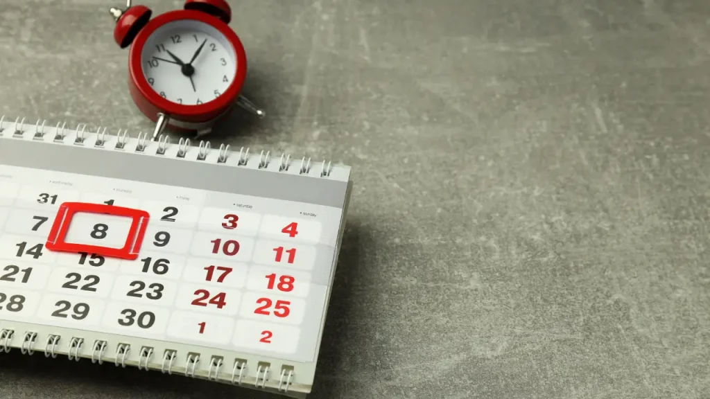 Nicotine Withdrawal Timeline Symptoms image of alarm clock