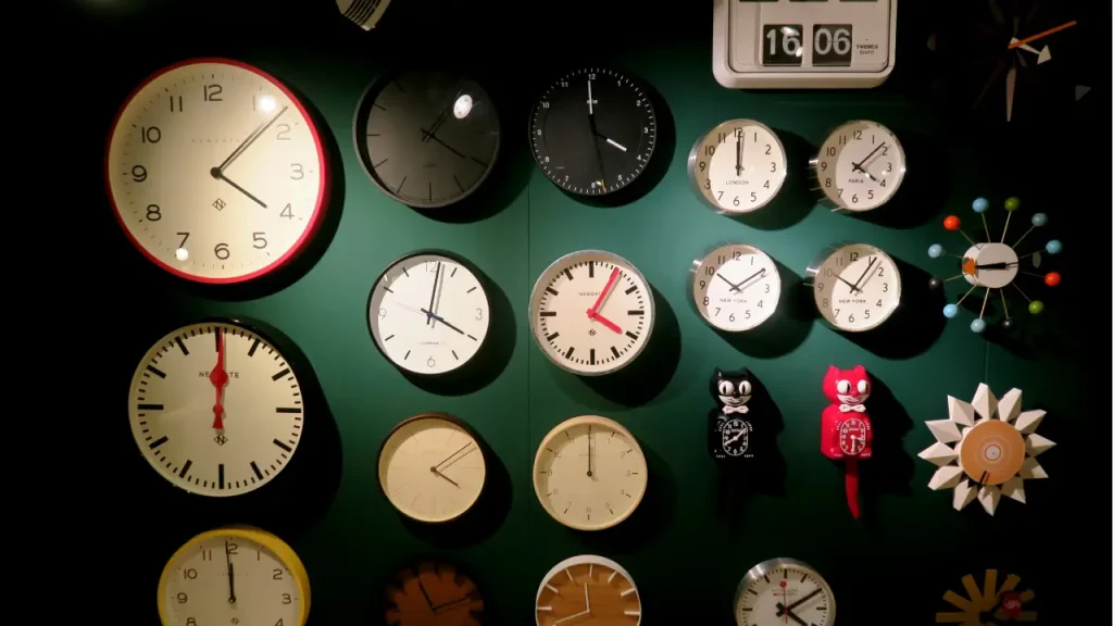 72 Hours After Quitting Smoking, image of clocks.